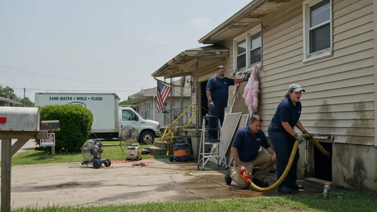 Water Damage Repair in Lone Oak, TX near me